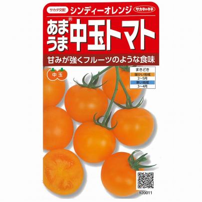 トマト】シンディーオレンジ〔サカタ交配〕 | 野菜・草花の種苗の通販