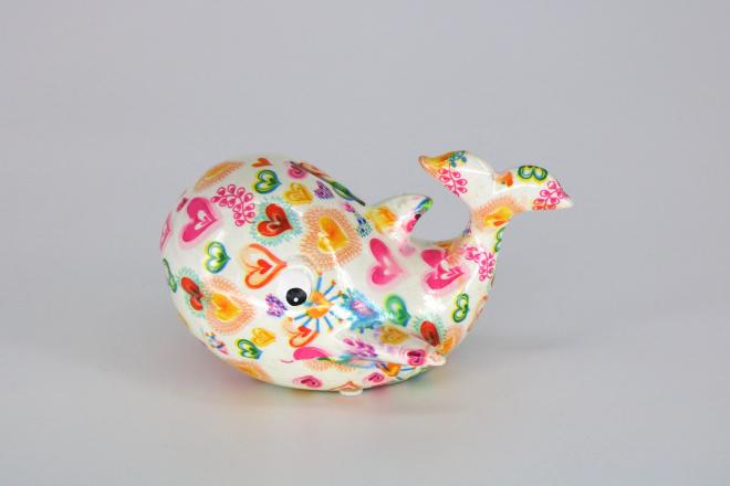 貯金箱（クジラ）｜ストーン マテリアル｜株式会社 東洋石創