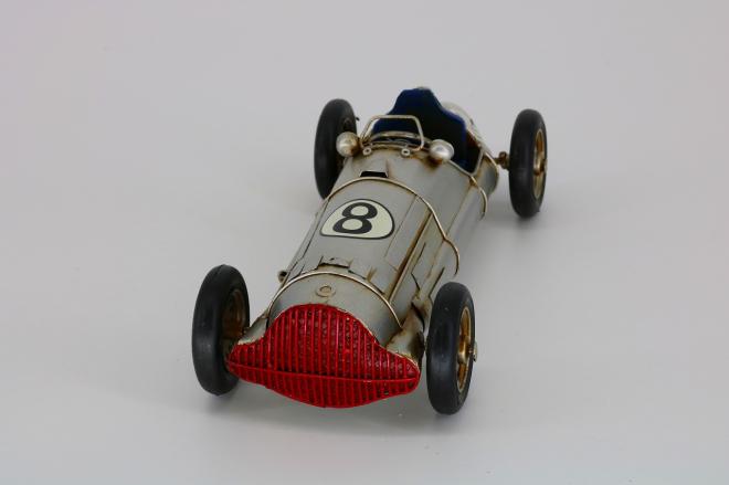 ブリキのおもちゃ(racing car)｜デコレーション｜株式